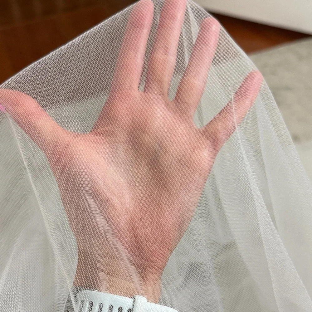 Cathedral length wedding veil - Picture 3 of 3